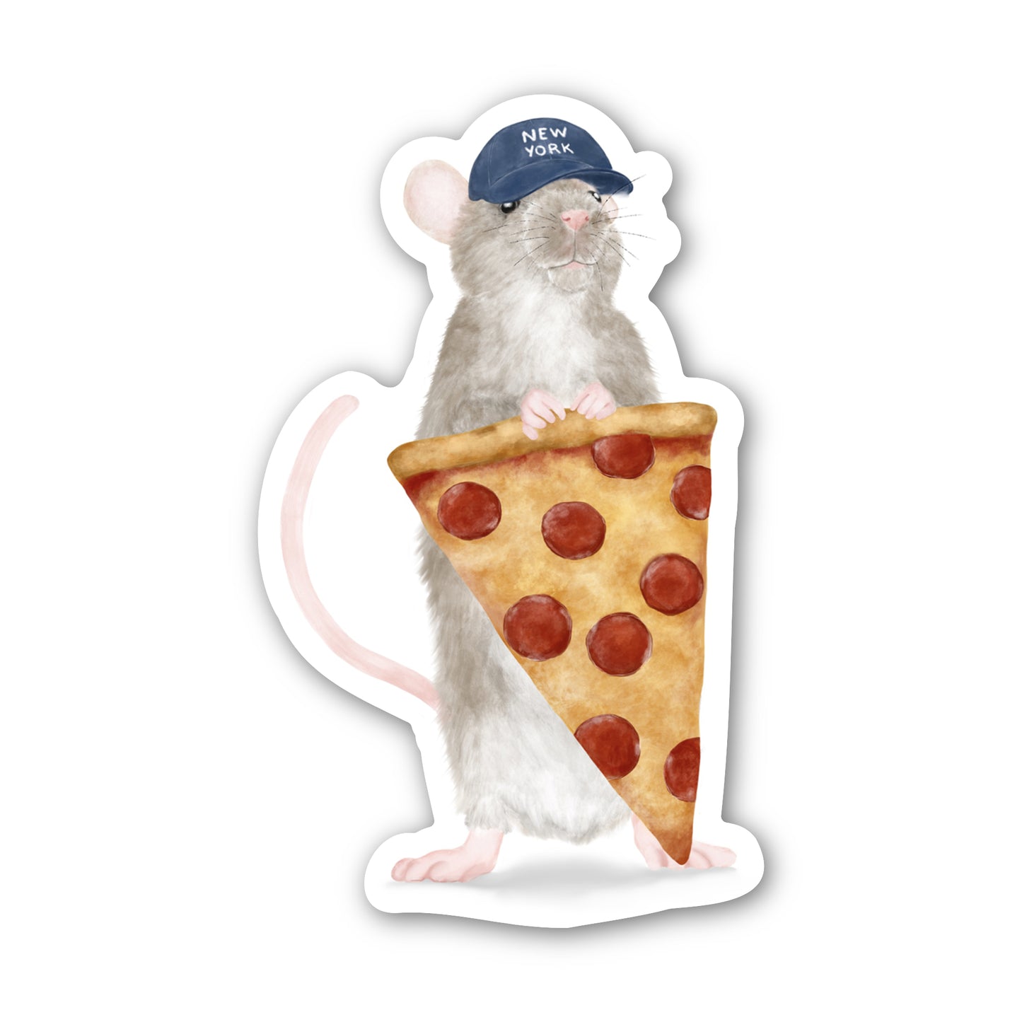 NYC Pizza Rat Sticker