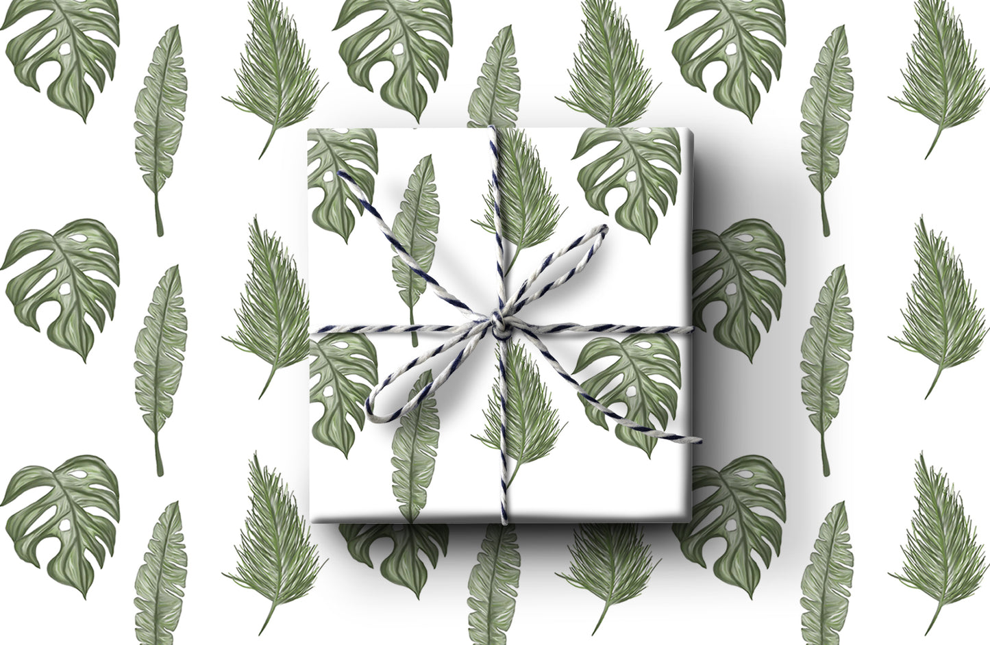 3 Plants Wrapping Paper