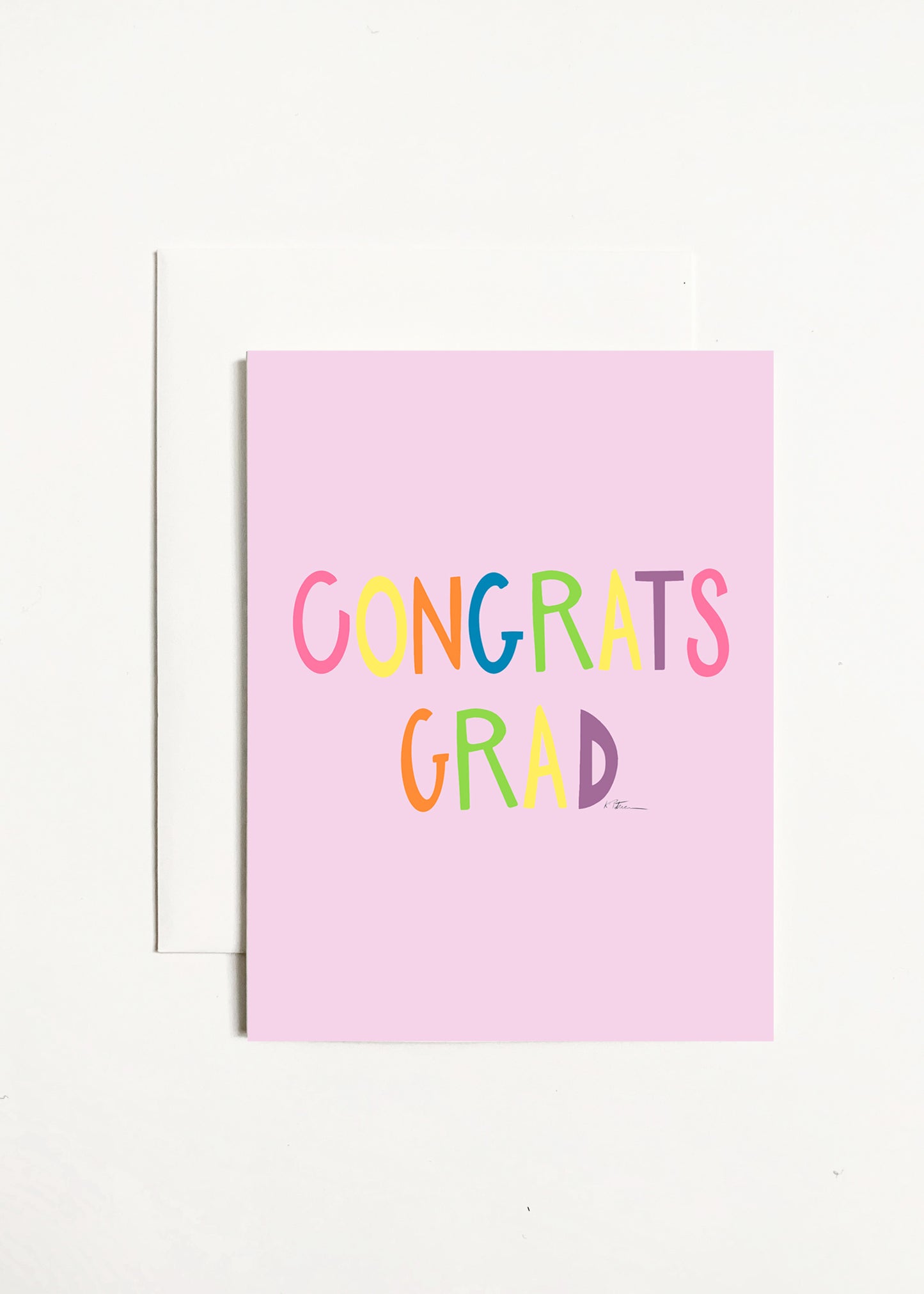 Congrats Grad - Pink