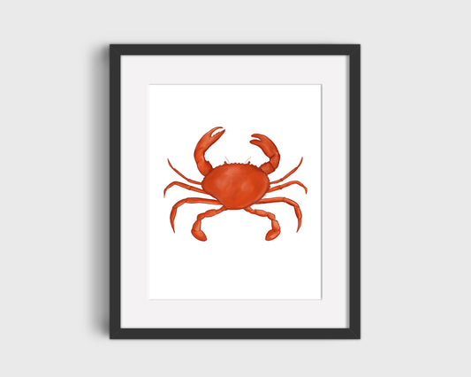 Crab Art Print