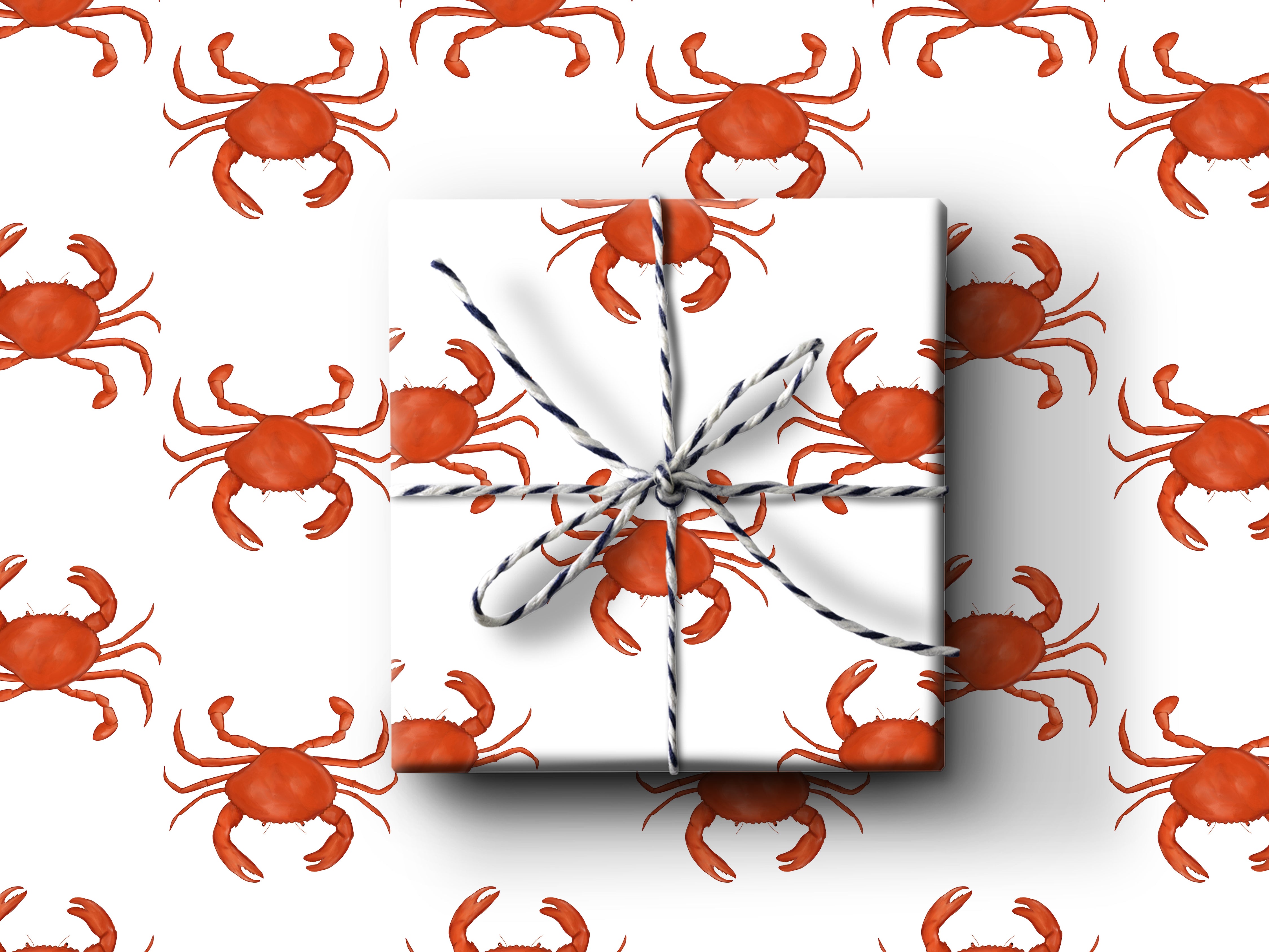 Crab wrapping hot sale paper