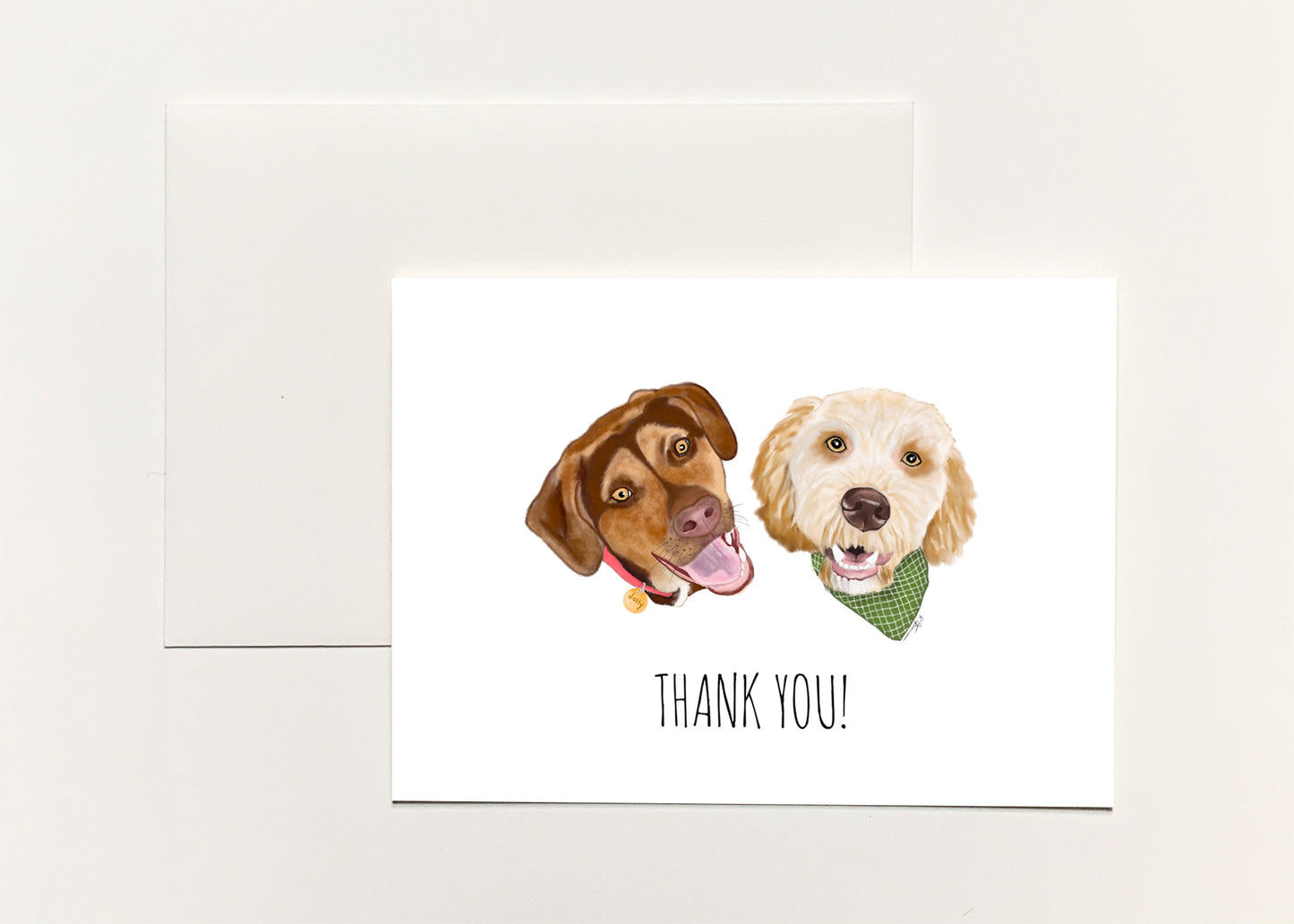 Custom Pet Portrait - Notecards