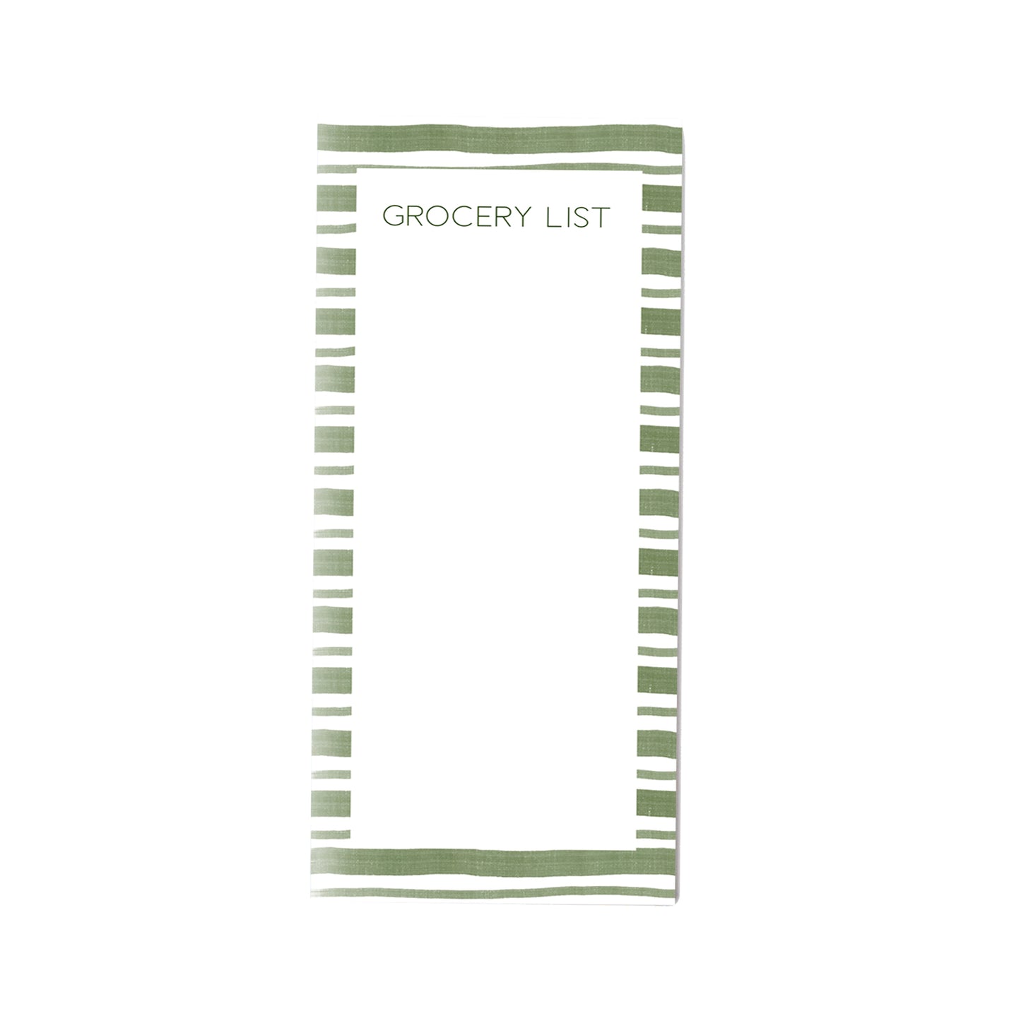 Green Stripe Grocery List