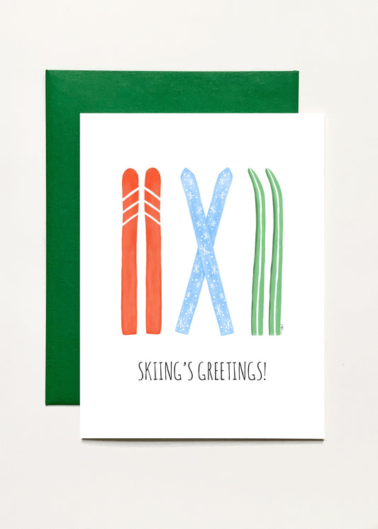 Skiing's Greetings!