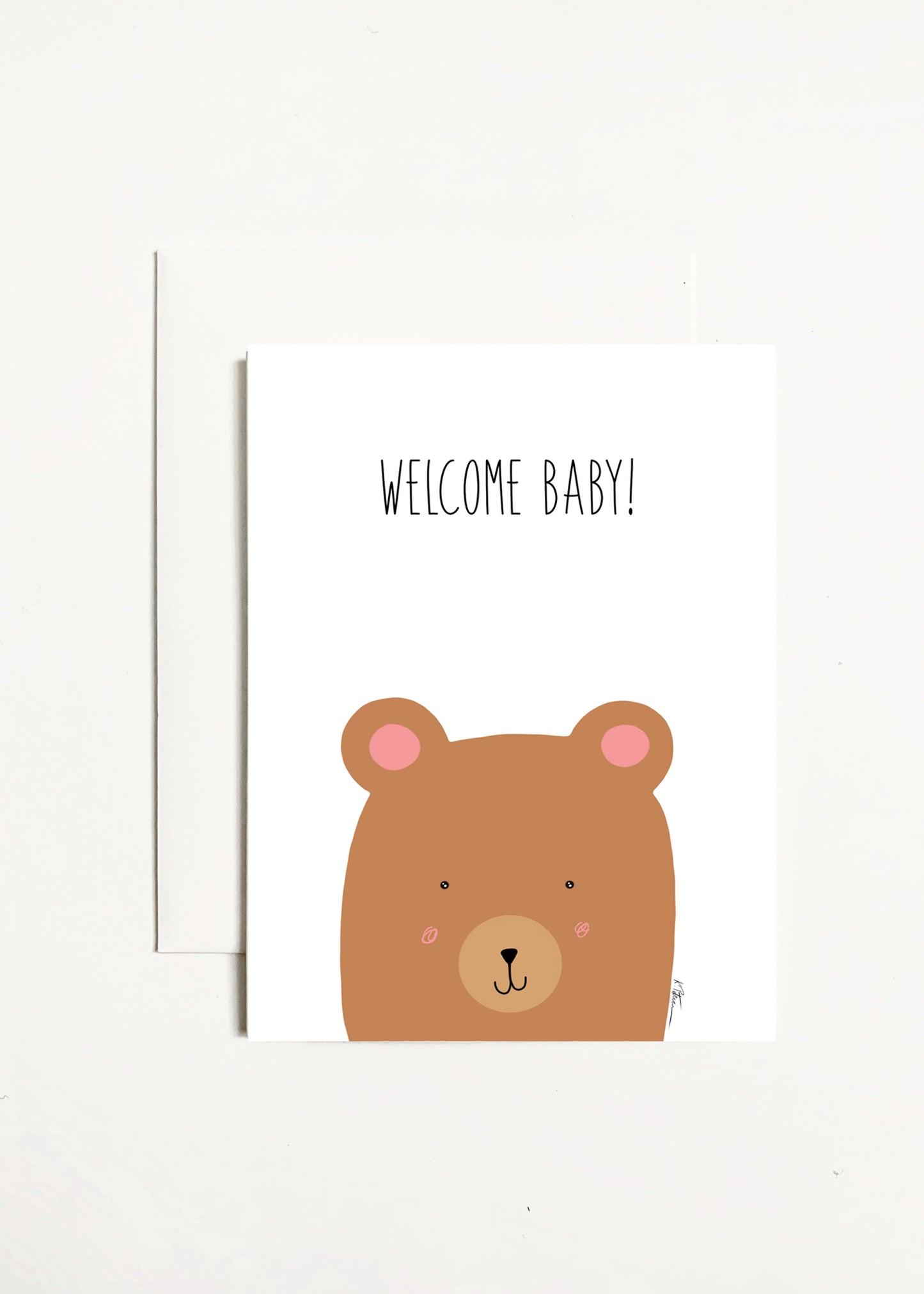 Welcome Baby! - Bear
