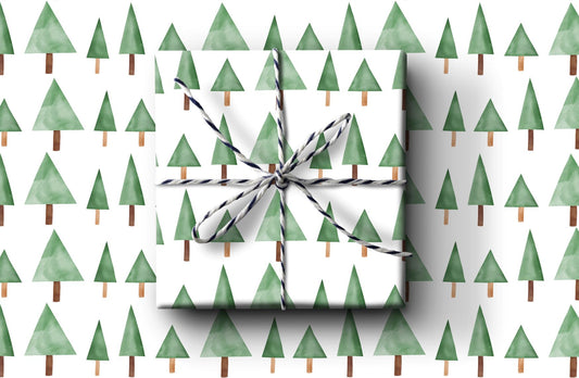 Trees Wrapping Paper